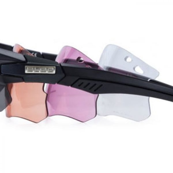 Interchangeable lens cycling glasses