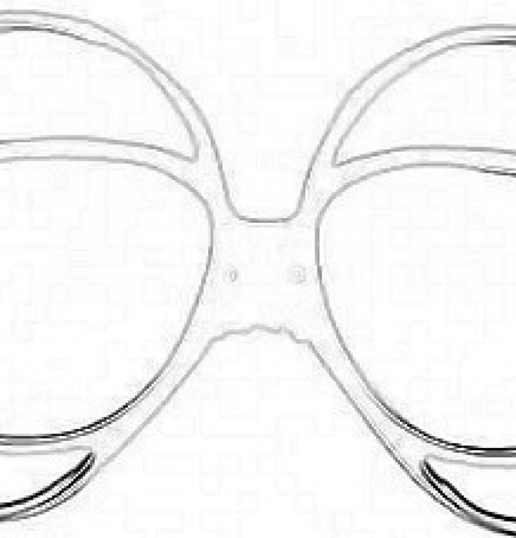 Prescription ski goggle insert