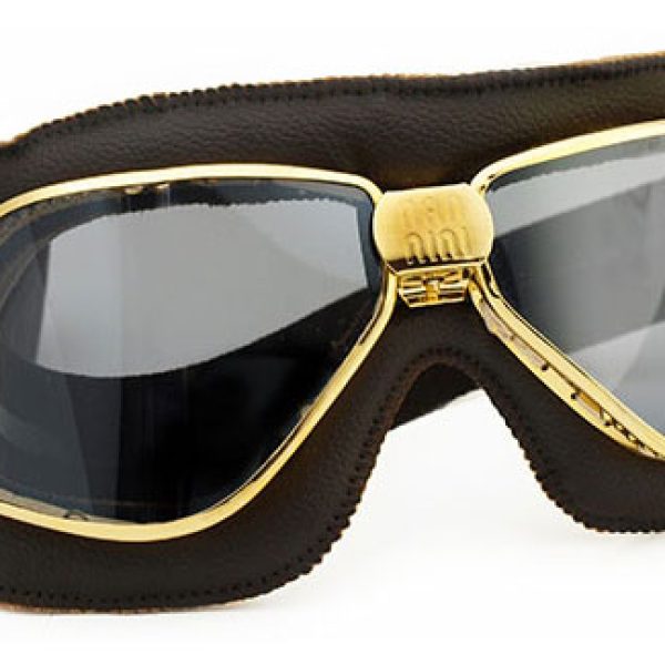 Classic motorcycling goggles