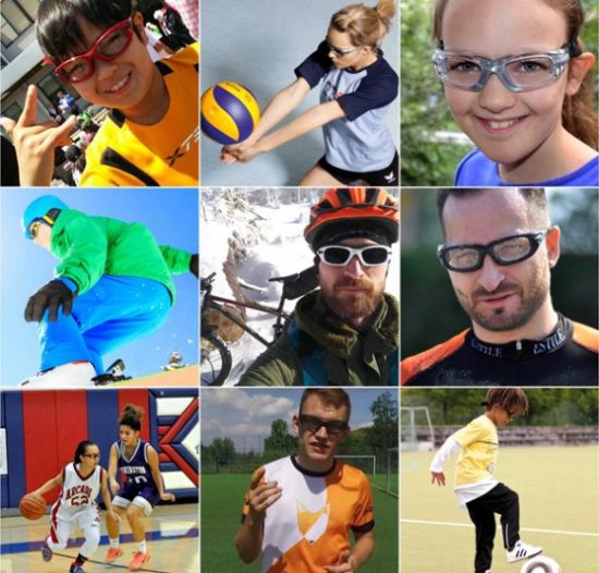 prescription football glasses